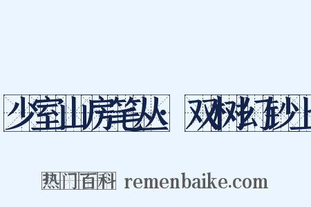 少室山房笔丛·双树幻钞上是什么意思的图片
